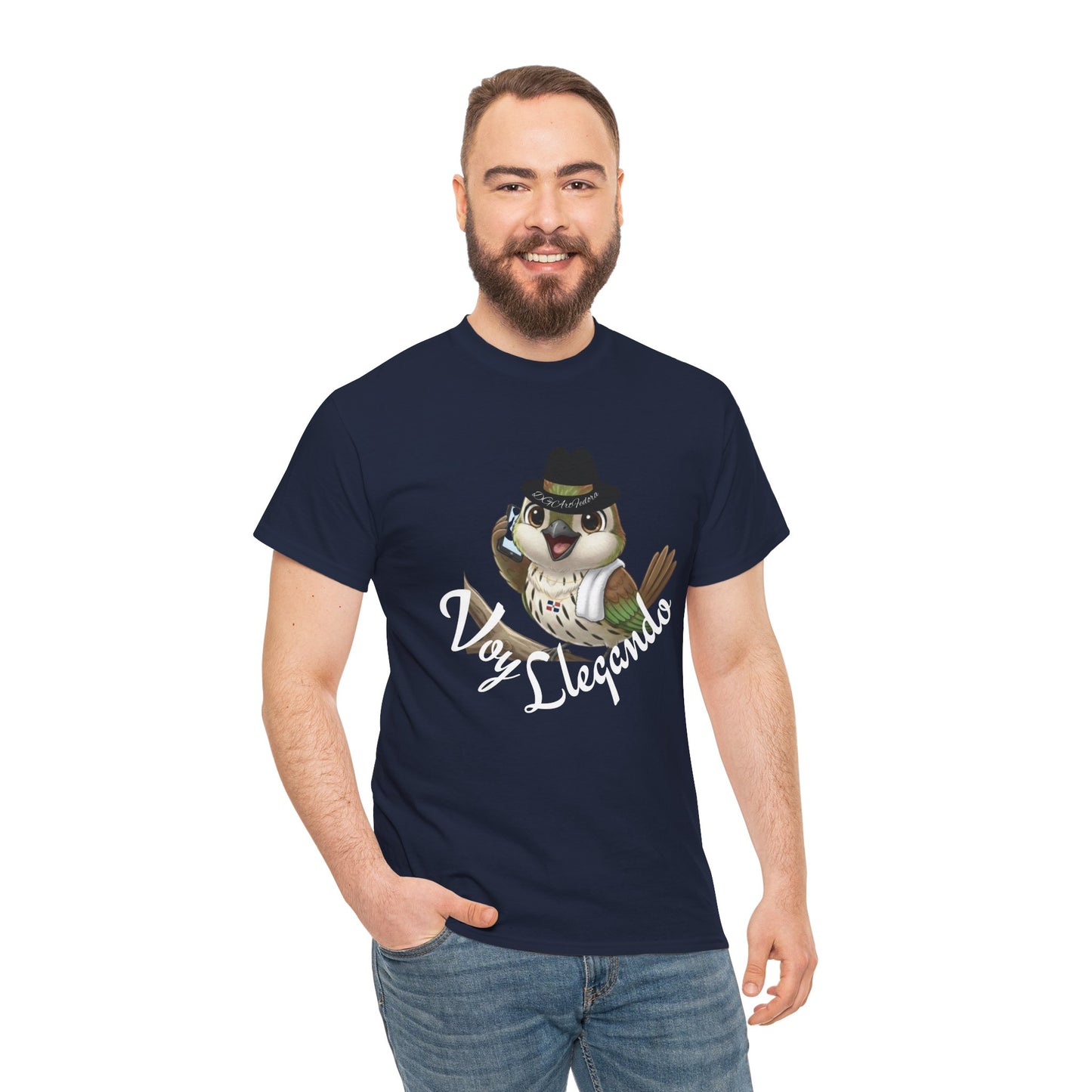 Unisex Heavy Cotton Tee - Voy Llegando