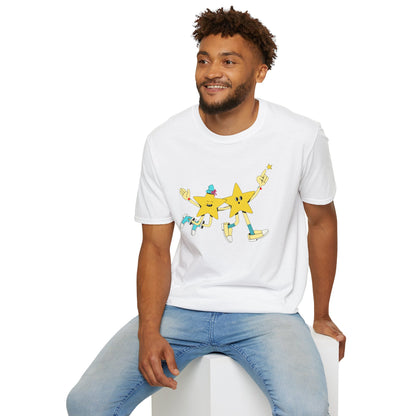 Unisex Softstyle T-Shirt Stars Havin' a Grand Ol' Time