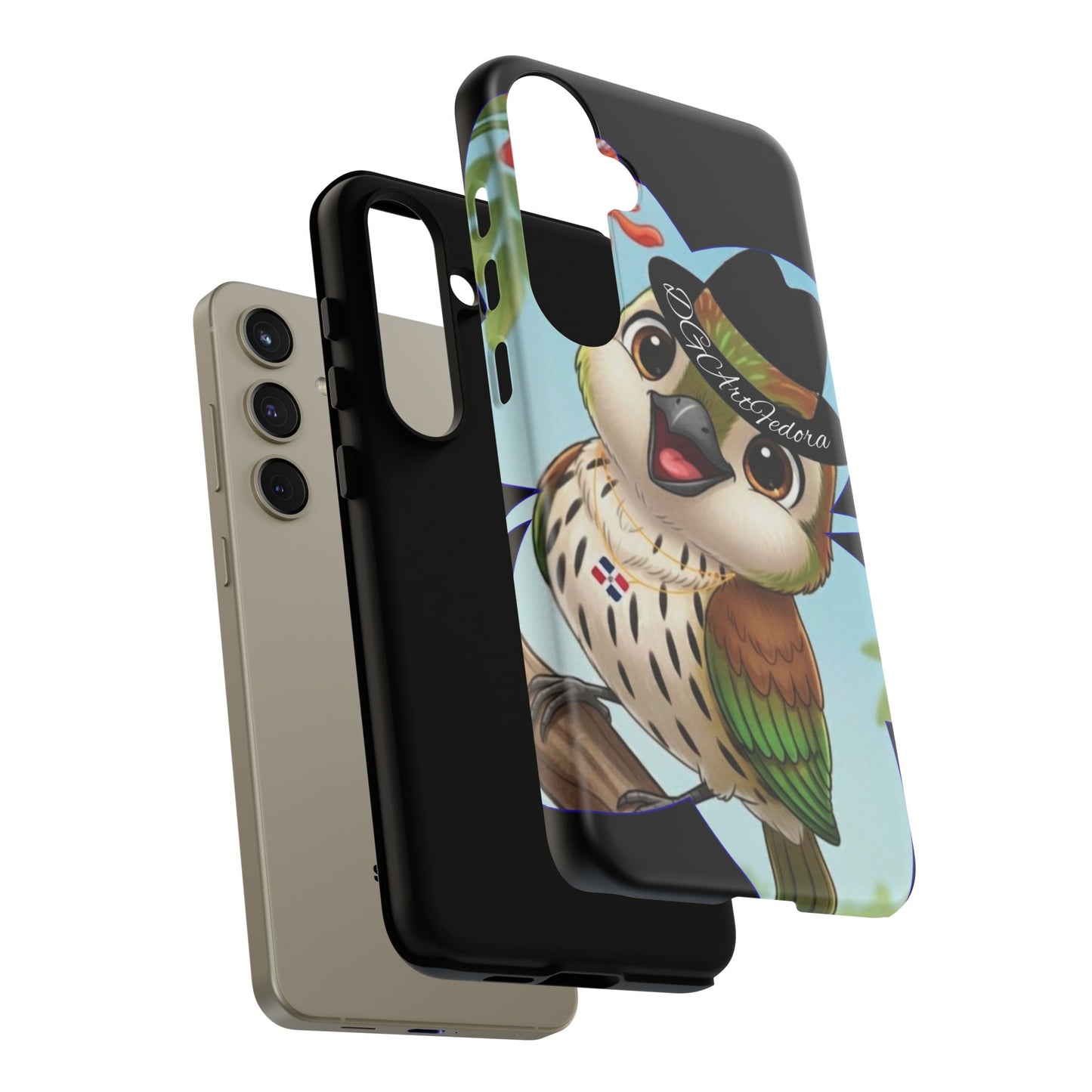 Tough Cases Black Cigüita Design