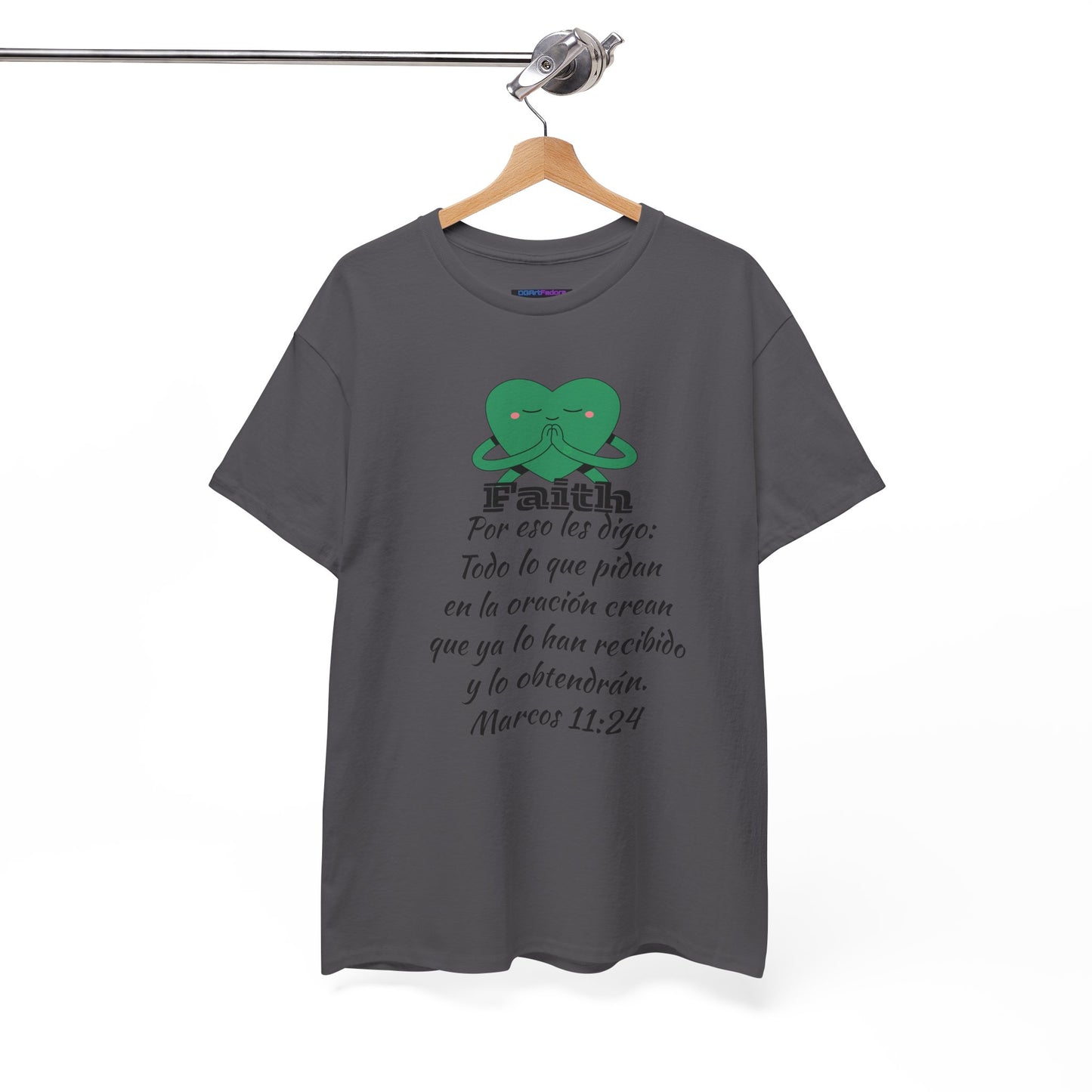 Unisex Heavy Cotton Tee - Fe Marcos 11:24