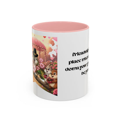 Cigüita Friendship Mug – A Safe Place to Be Yourself (11, 15oz)