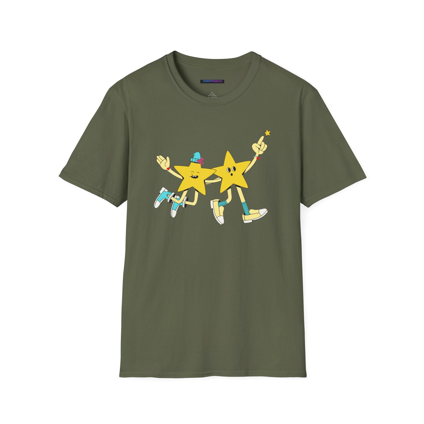 Unisex Softstyle T-Shirt Stars Havin' a Grand Ol' Time
