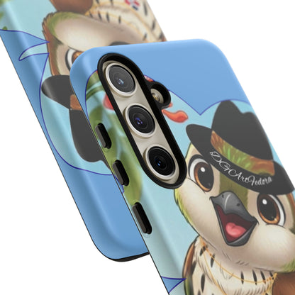 Tough Cases Light Blue Cigüita Design