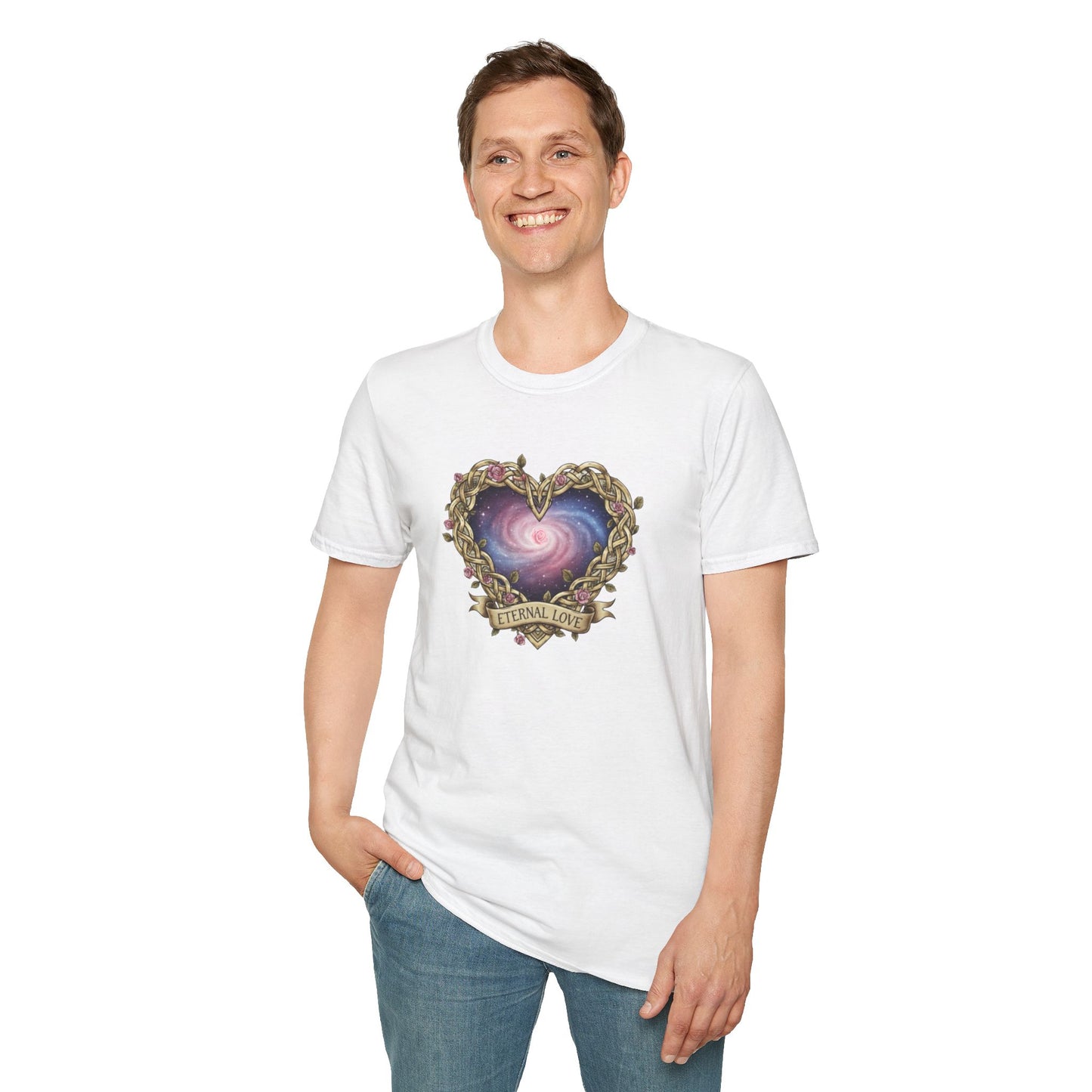 Unisex Softstyle T-Shirt Eternal Love Heart
