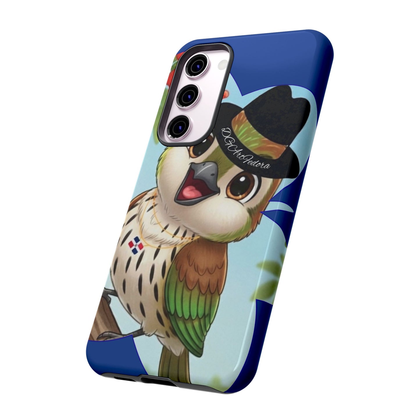 Tough Phone Case -  - Matte & Glossy Options - Cigüita Design Blue