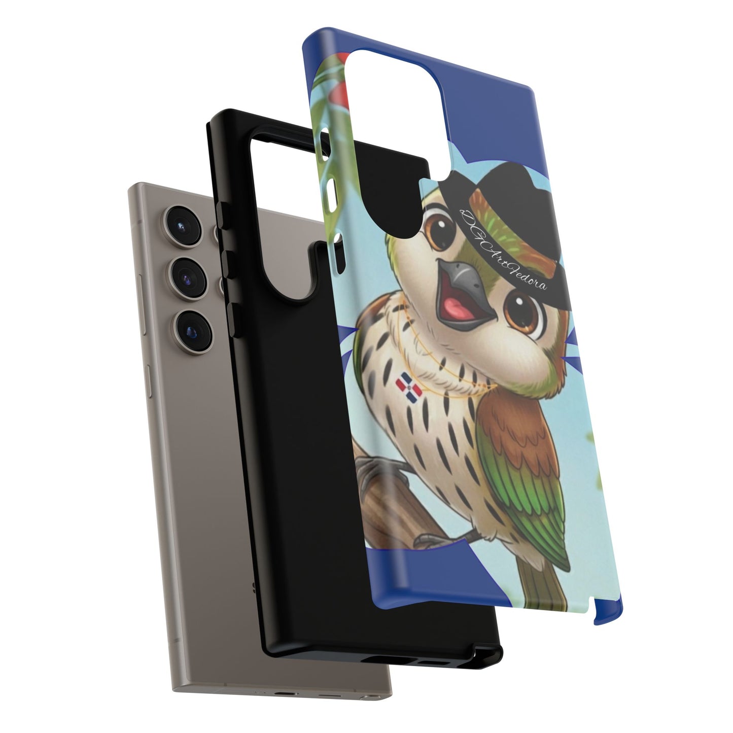 Tough Phone Case -  - Matte & Glossy Options - Cigüita Design Blue