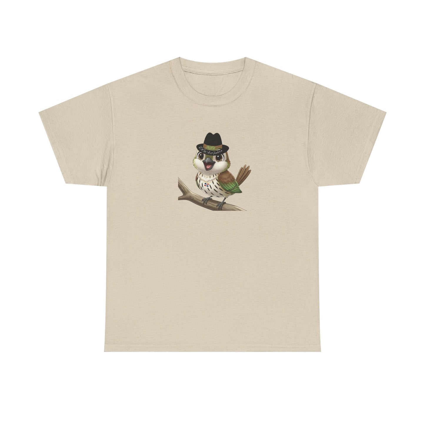 Unisex Heavy Cotton Tee Ciguita Chillin' on a Branch