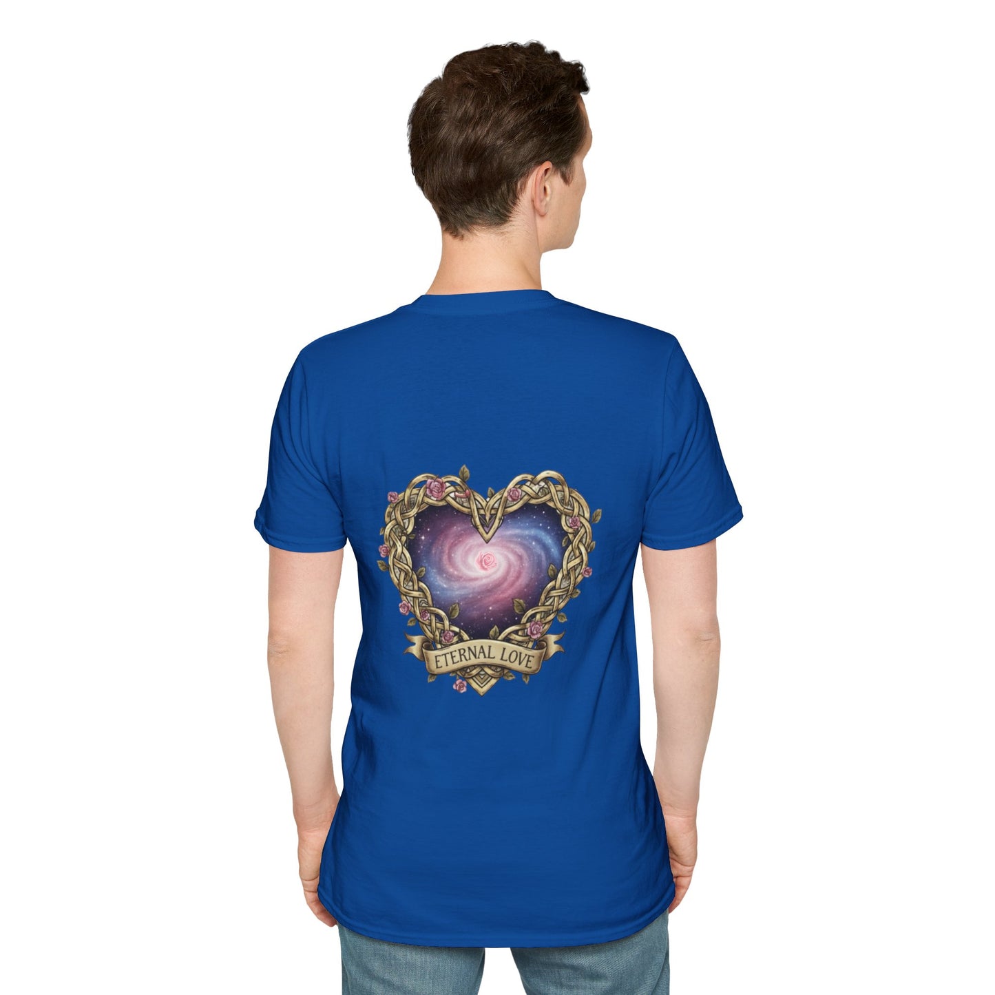 Unisex Softstyle T-Shirt infinity heart alante y atras