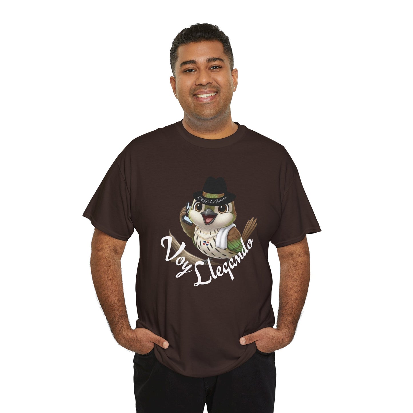 Unisex Heavy Cotton Tee - Voy Llegando