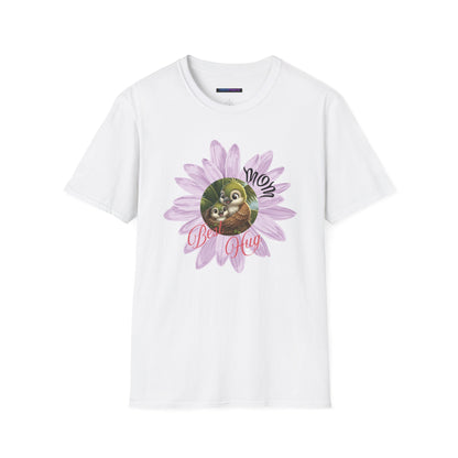 Cigüita Mother’s Embrace Flower Design - Softstyle T-Shirt