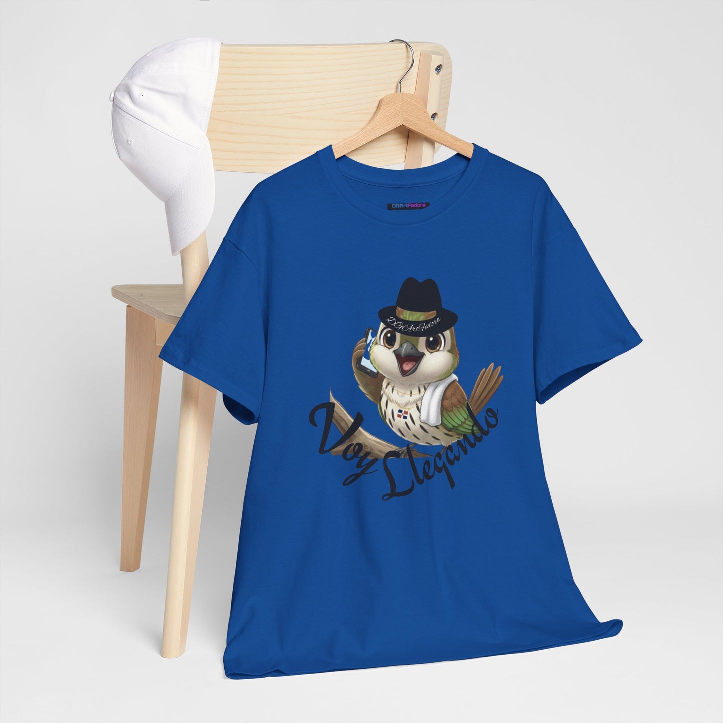 Unisex Heavy Cotton Tee - Voy Llegando
