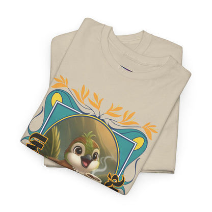 Unisex Heavy Cotton Tee - Un Chin de Café