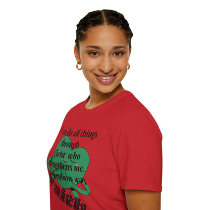 Unisex Softstyle T-Shirt - Philippians 4:13