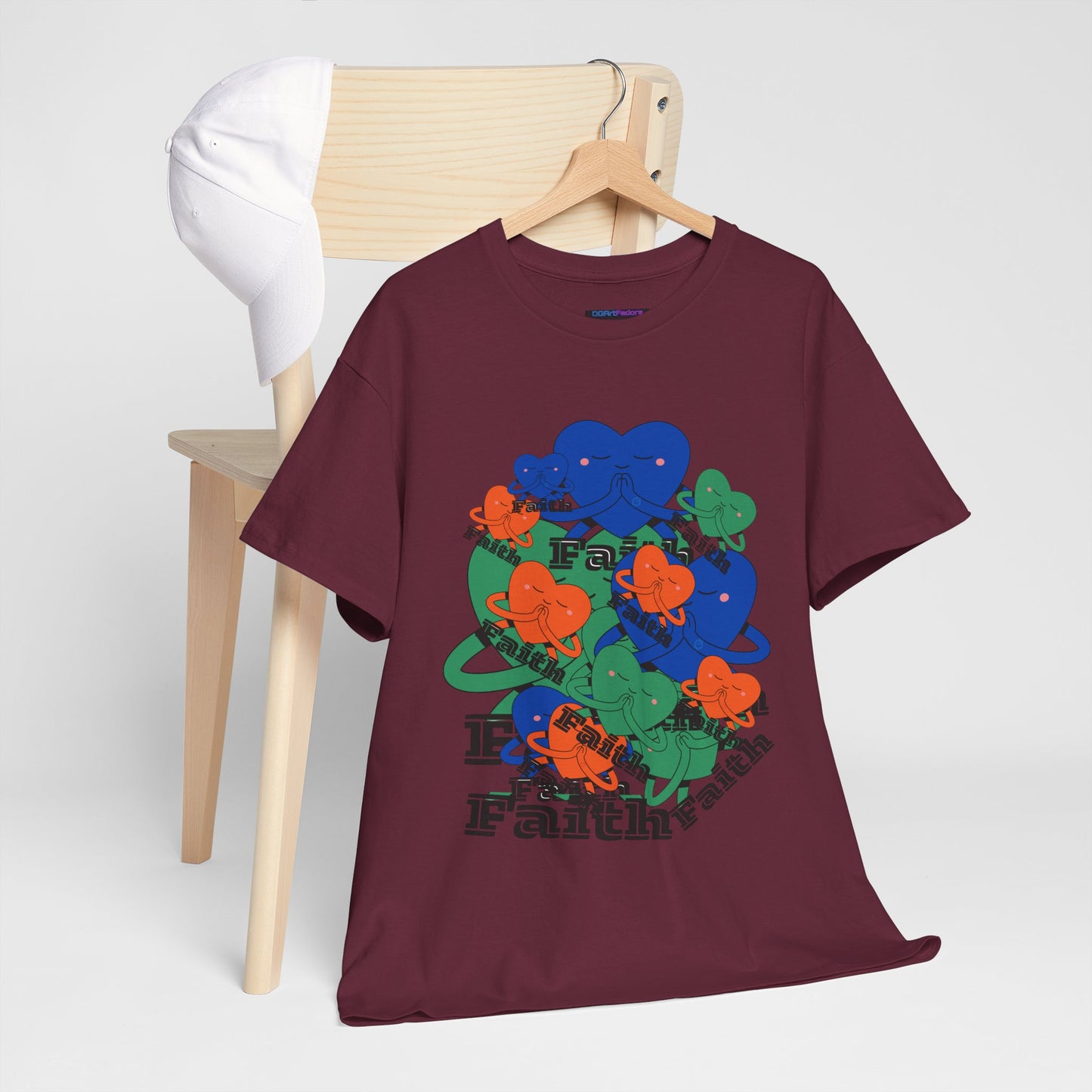 Unisex Heavy Cotton Tee - United in Faith