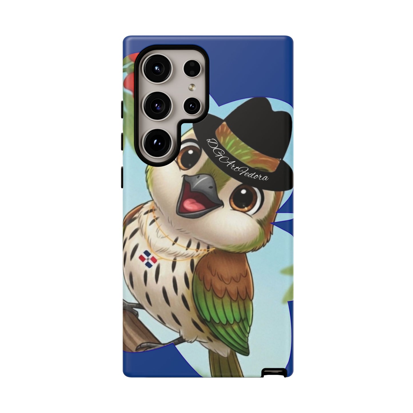 Tough Phone Case -  - Matte & Glossy Options - Cigüita Design Blue