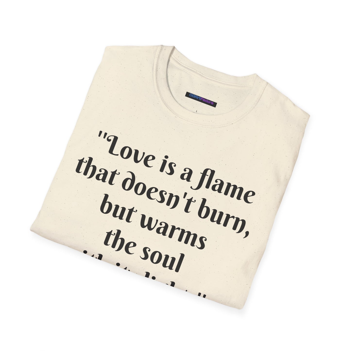 Love is a Flame Unisex Tee
