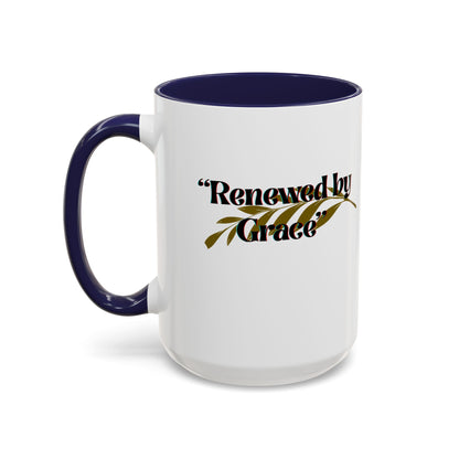 Accent Coffee Mug - Renewed by Grace