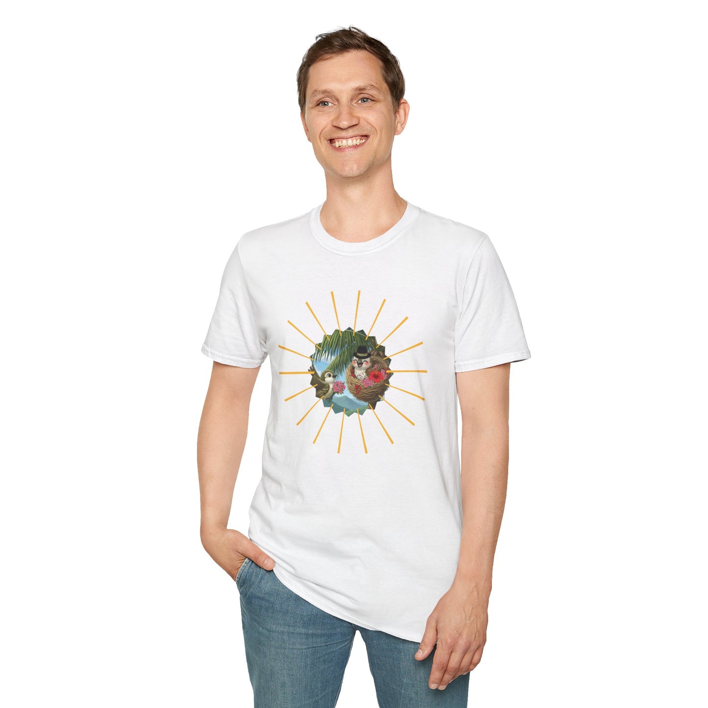 Unisex Softstyle T-Shirt Sunny Cigüita Valentine