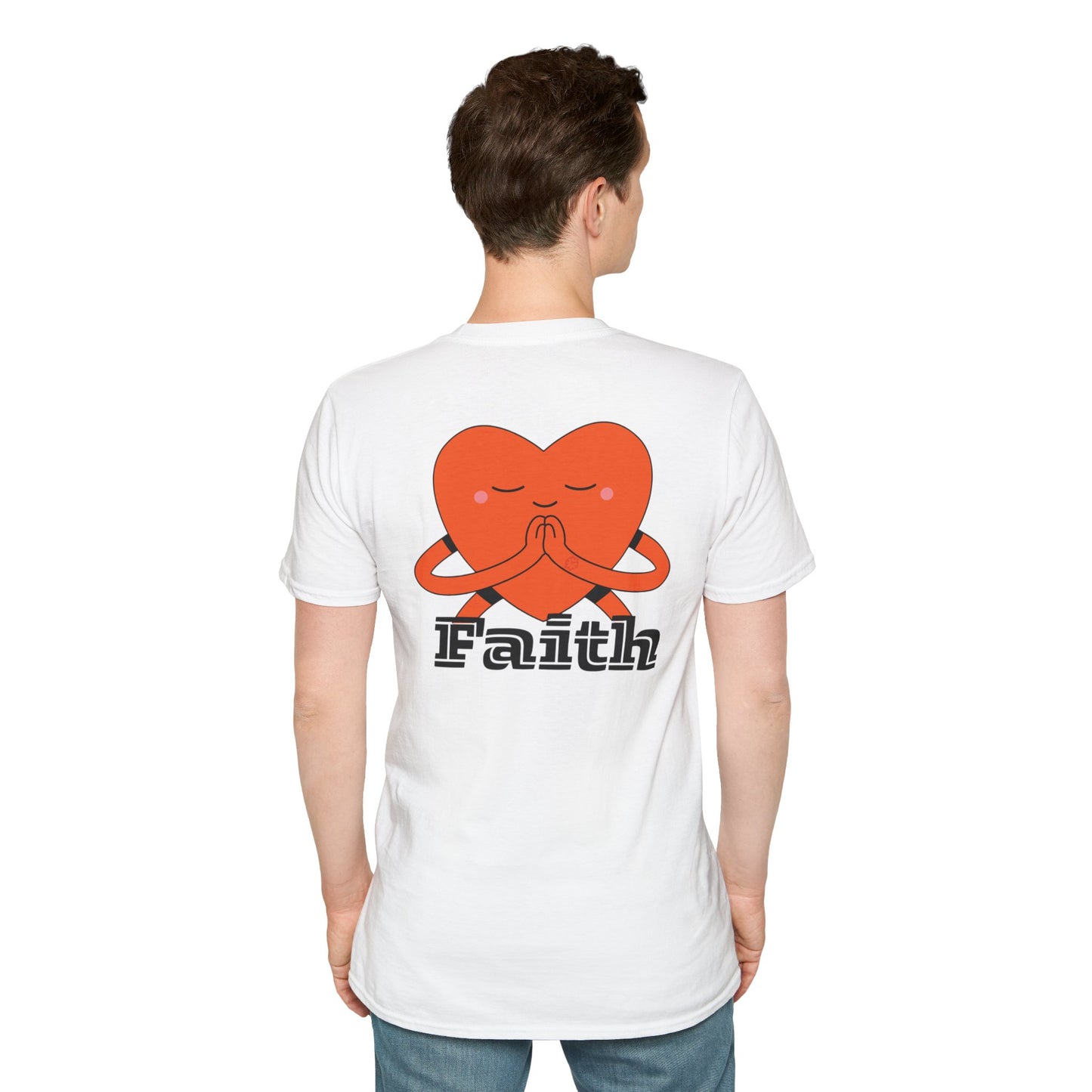 Unisex Softstyle T-Shirt - Faith, Love, Prayer