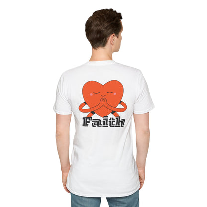 Unisex Softstyle T-Shirt - Faith, Love, Prayer