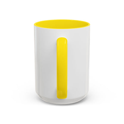 Accent Coffee Mug - Doves with Flower & Peace