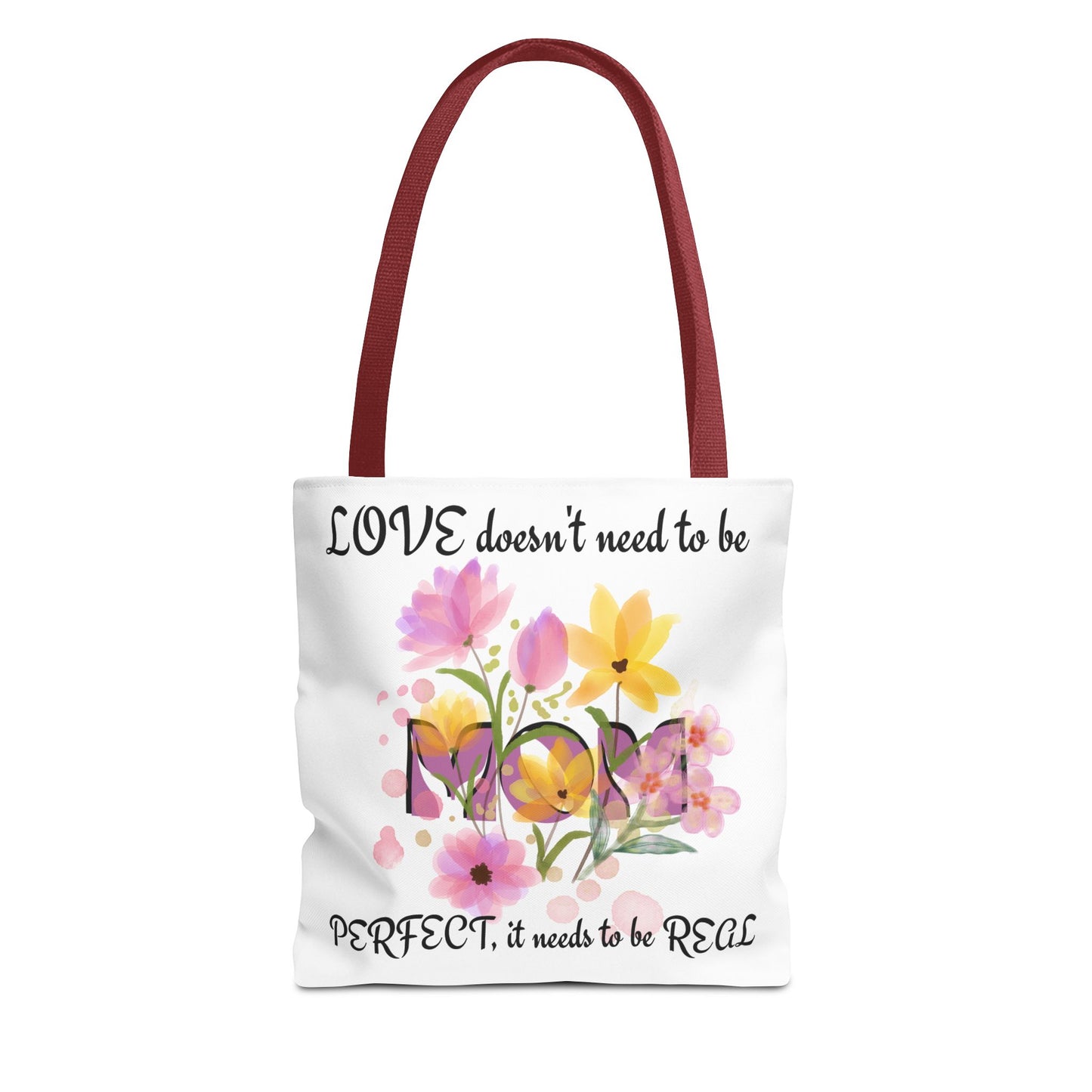 Love Is Real Inspirational Carryall Tote Bag