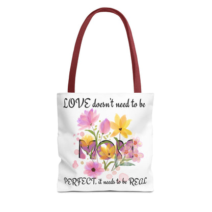 Love Is Real Inspirational Carryall Tote Bag