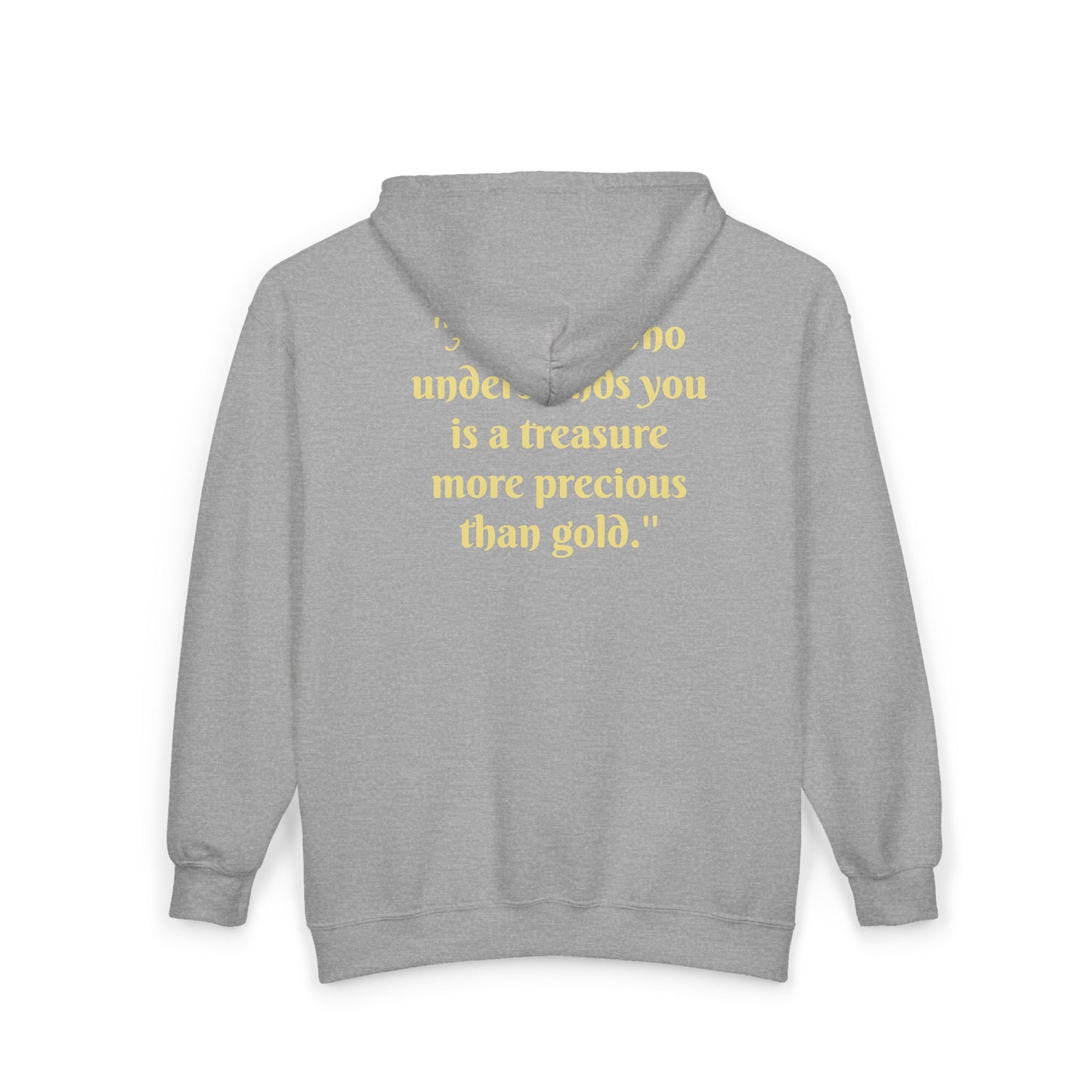 Unisex Heavy Blend Full Zip Hooded Sweatshirt Hand Shake and Friendship Quote
