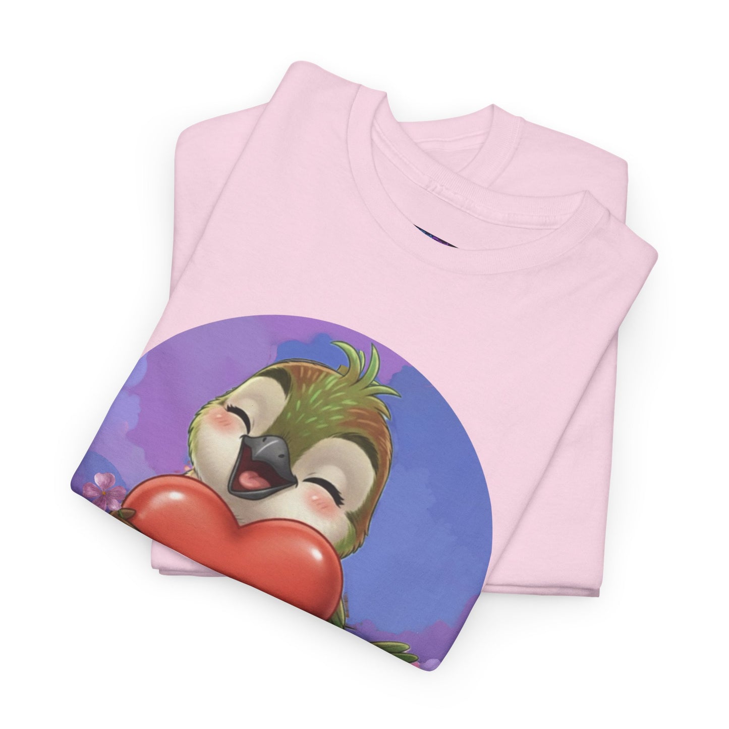 Unisex Heavy Cotton Tee Ciguita Hug your Heart