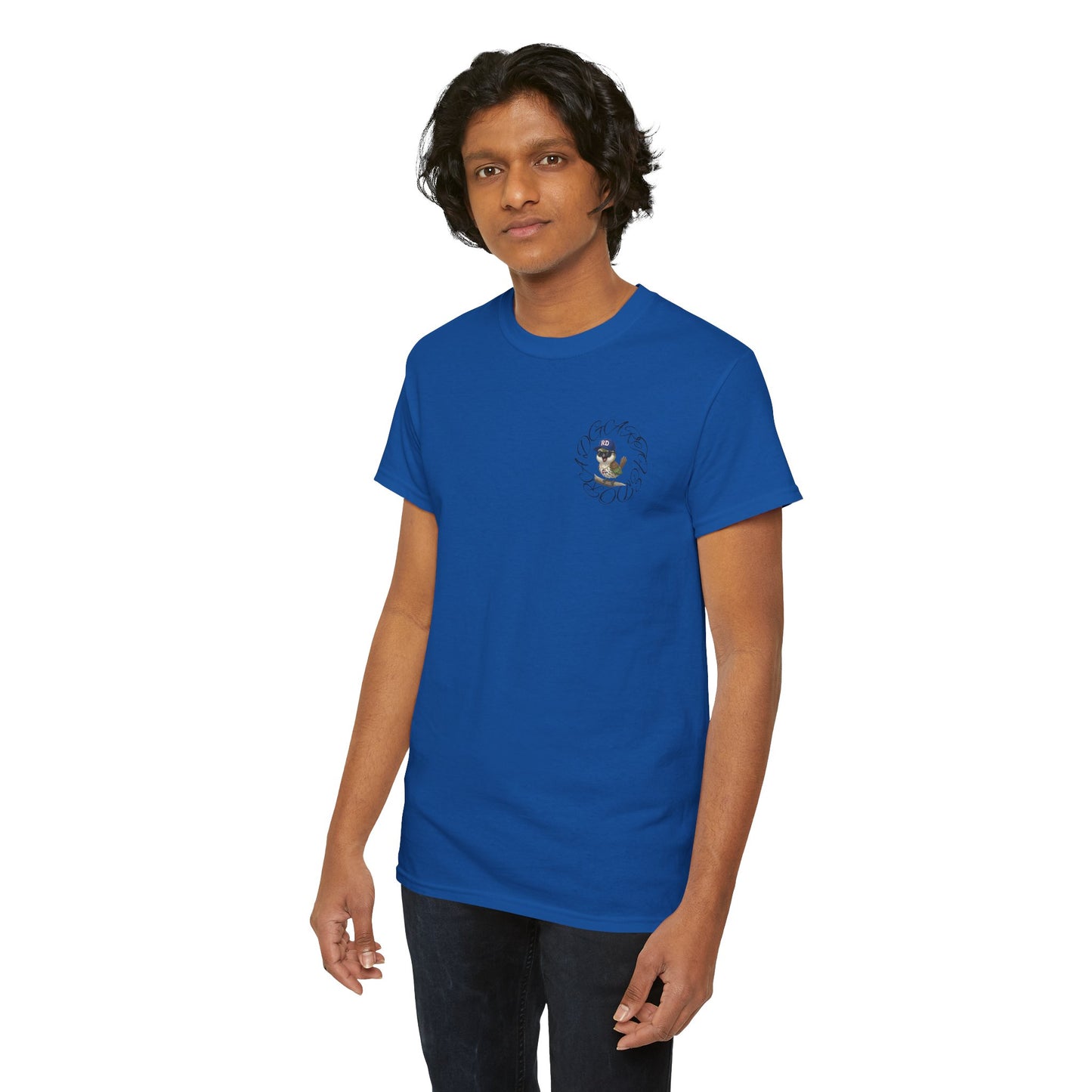 Unisex Heavy Cotton Tee - Cigüita y su Flow Dominicano - Front and Back