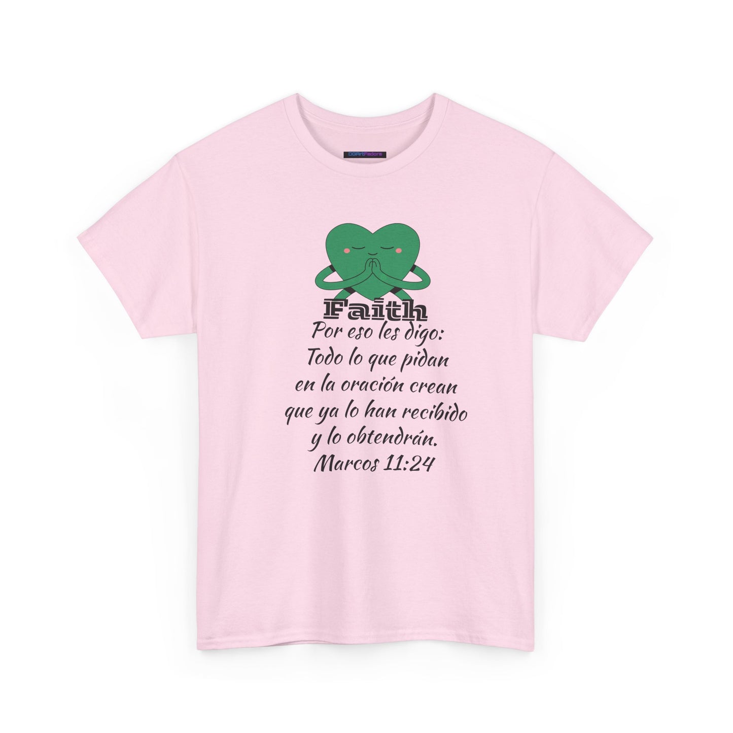 Unisex Heavy Cotton Tee - Fe Marcos 11:24