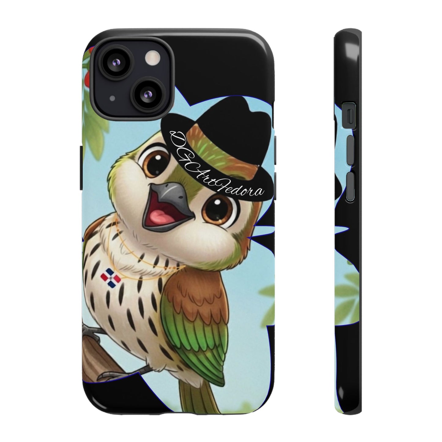 Tough Cases Black Cigüita Design