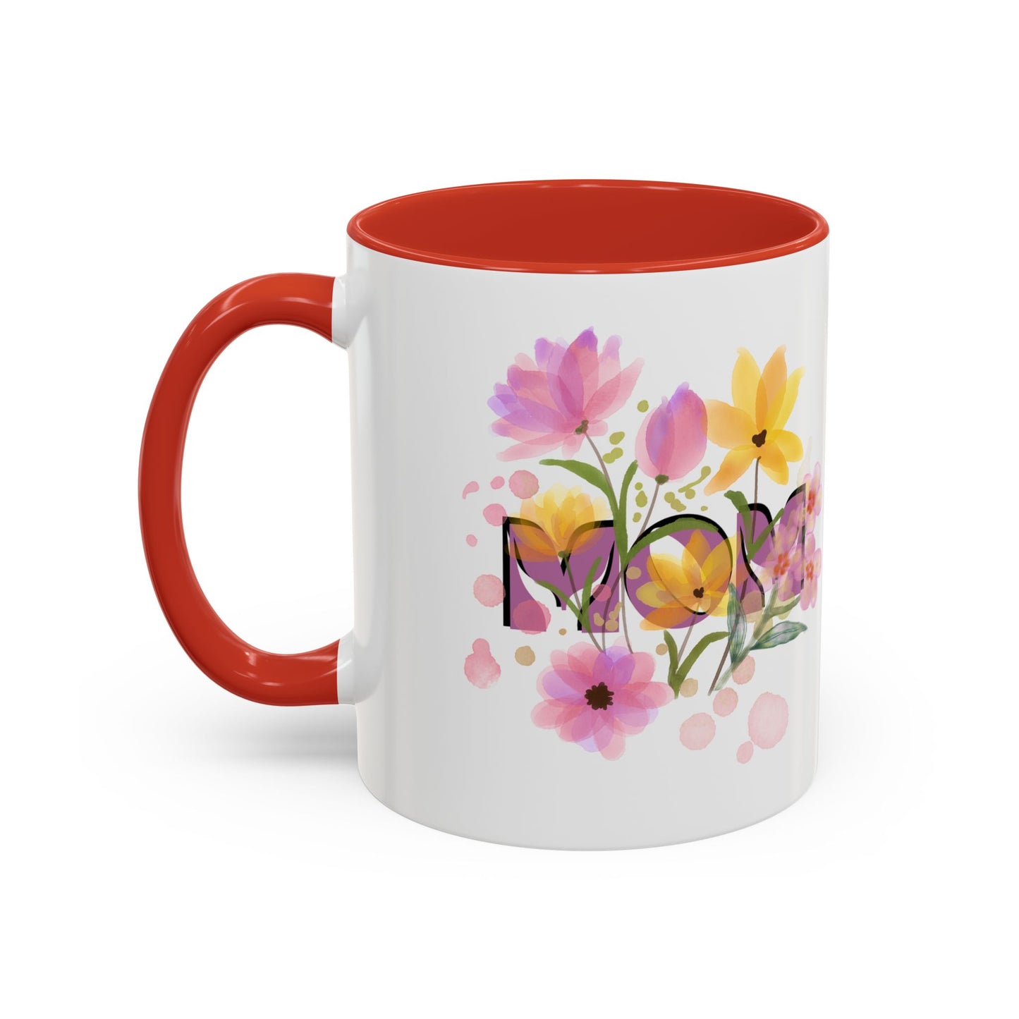 Mother’s Day Inspirational Love Quote - Floral Mom Mug