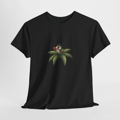 Unisex Heavy Cotton Tee Ciguita Tropical Sunrise