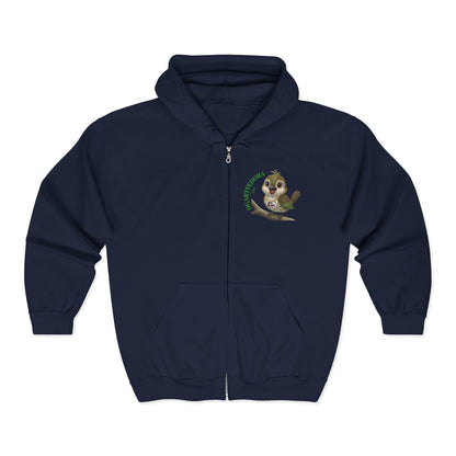 Zip Hooded Cigüita Art you can Wear Unisex Sweatshirt