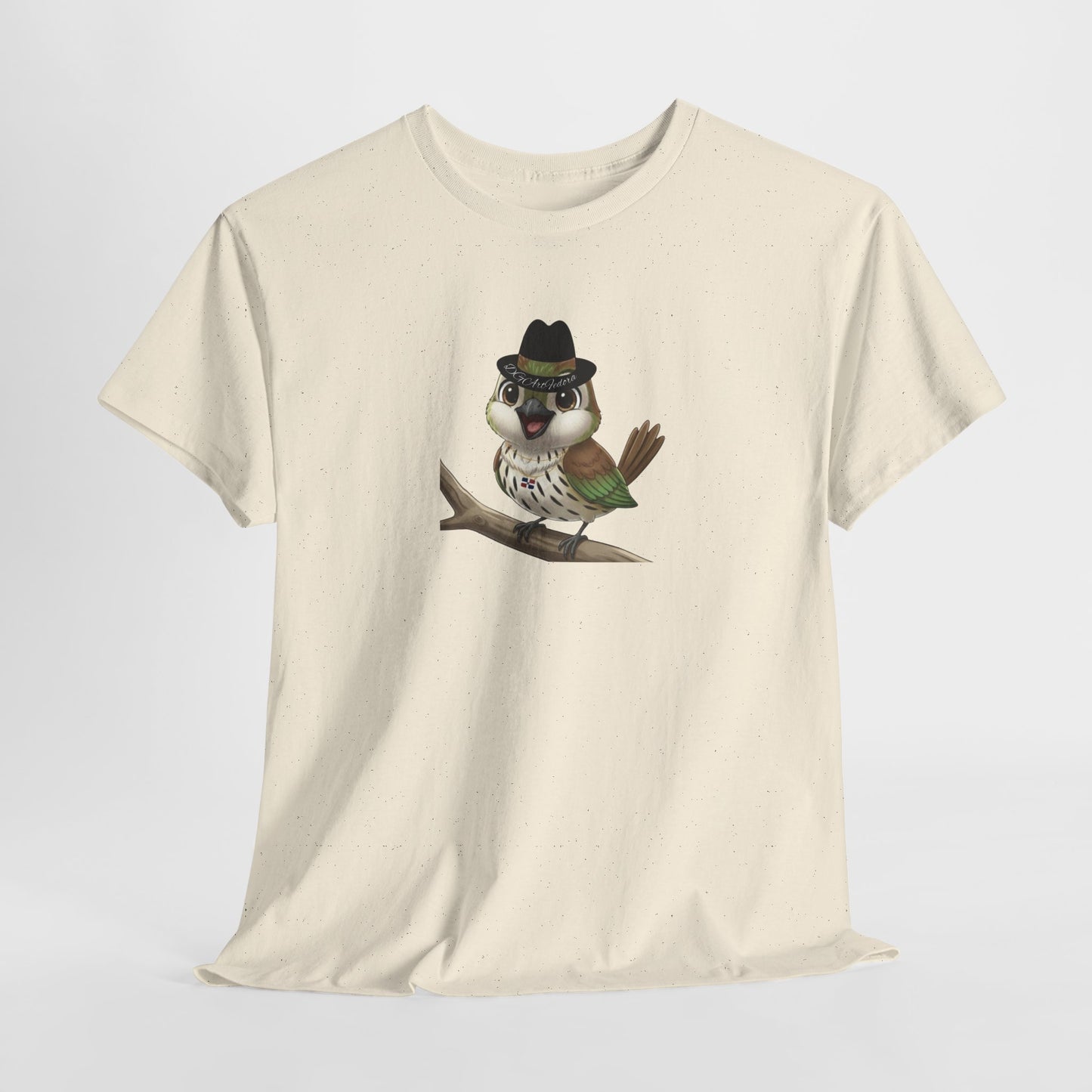 Unisex Heavy Cotton Tee Ciguita Chillin' on a Branch