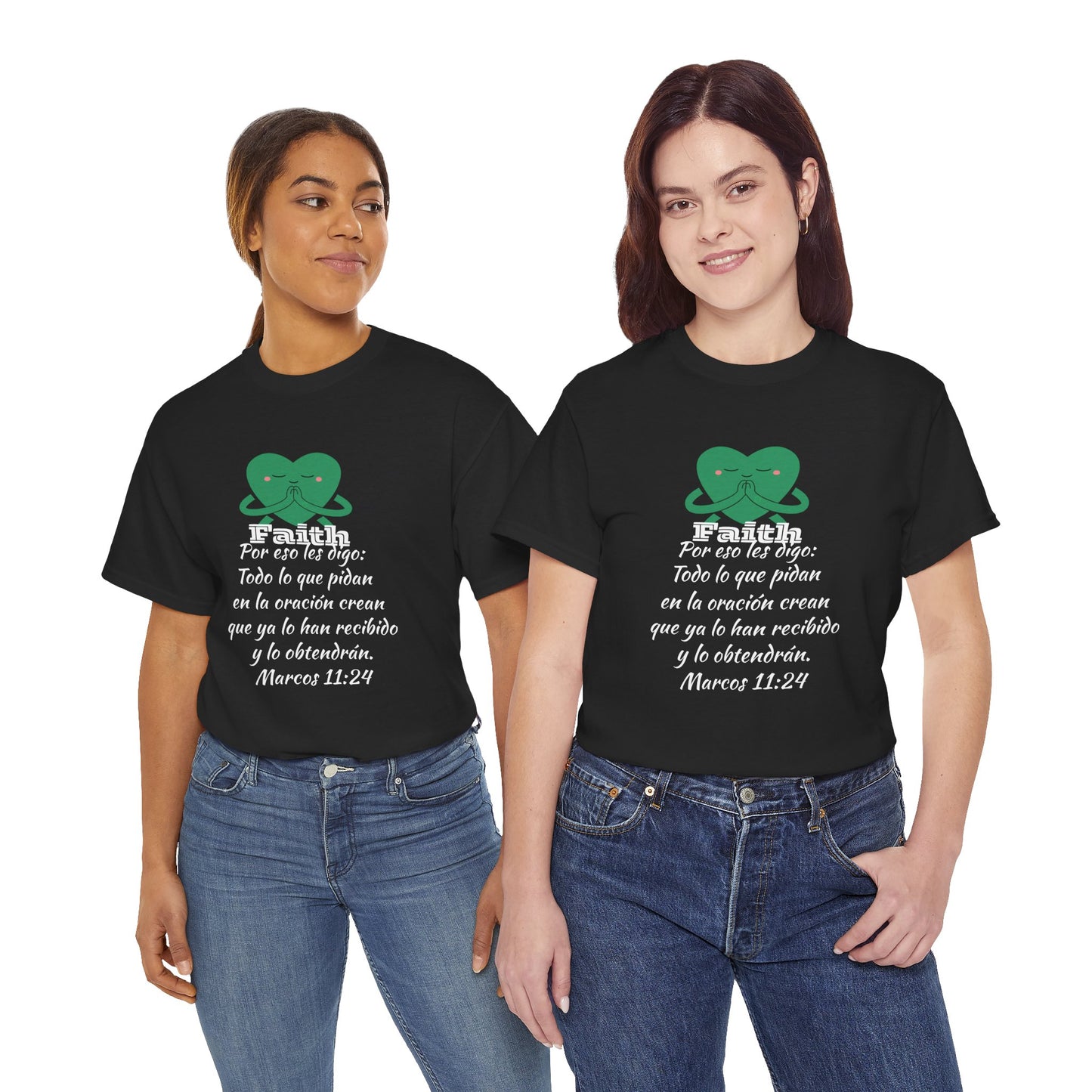 Unisex Heavy Cotton Tee - Fe Marcos 11:24