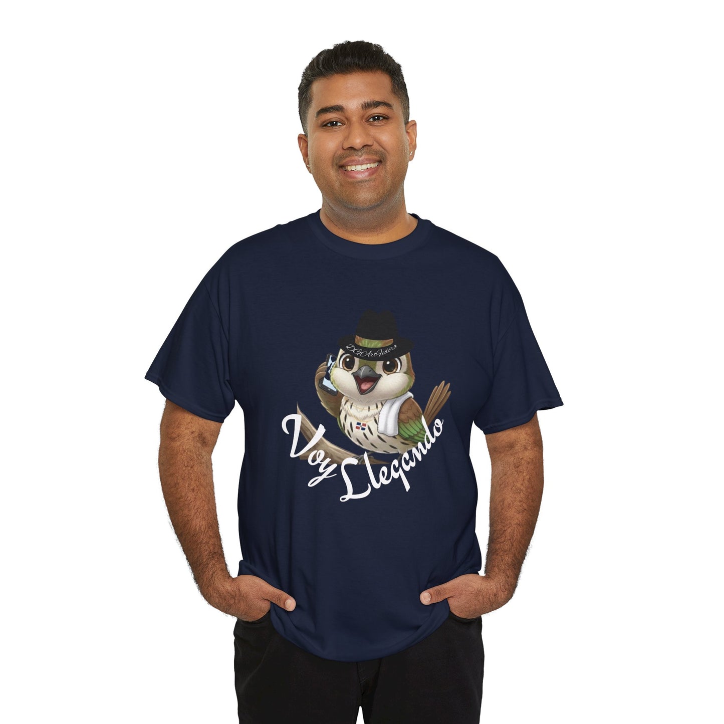 Unisex Heavy Cotton Tee - Voy Llegando
