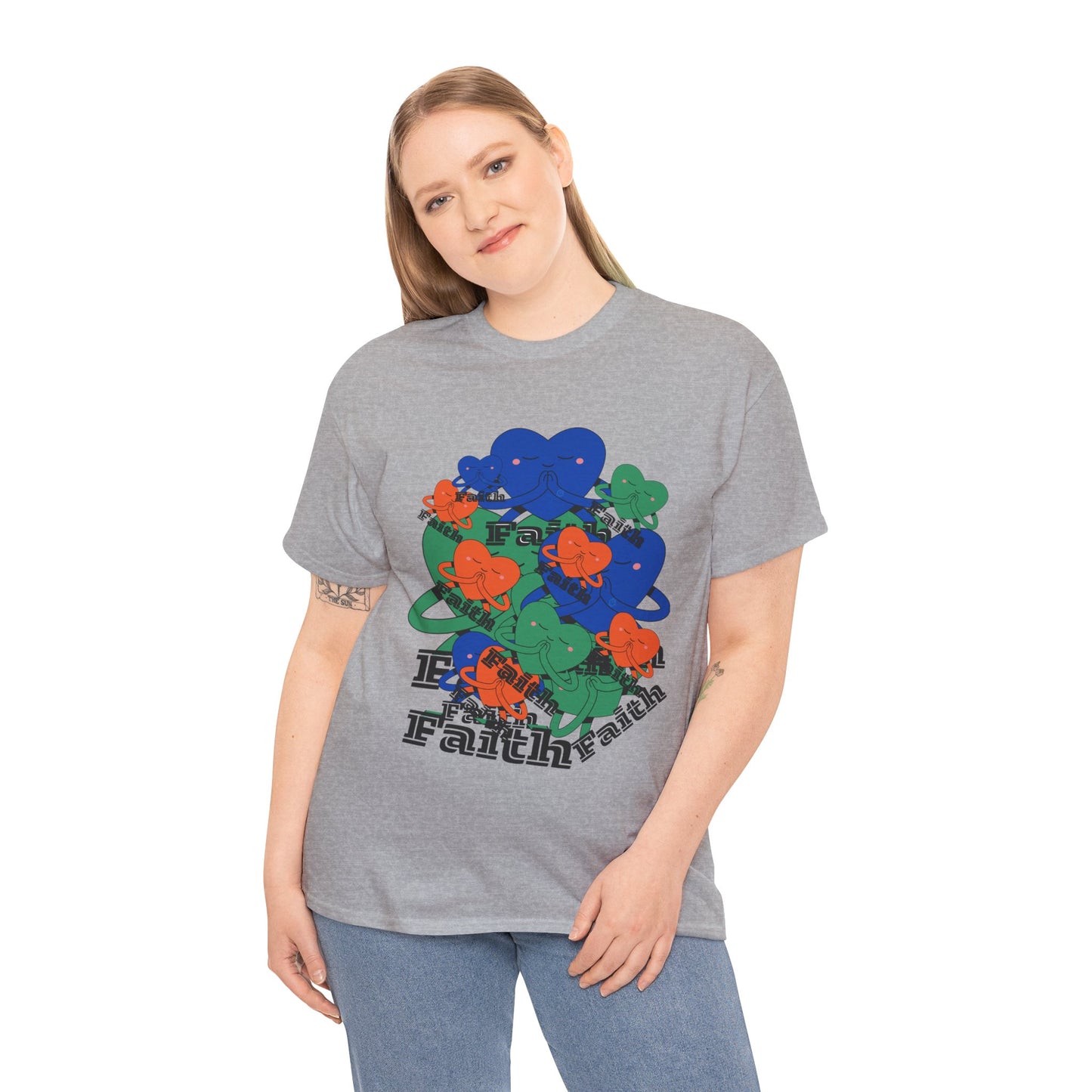 Unisex Heavy Cotton Tee - United in Faith