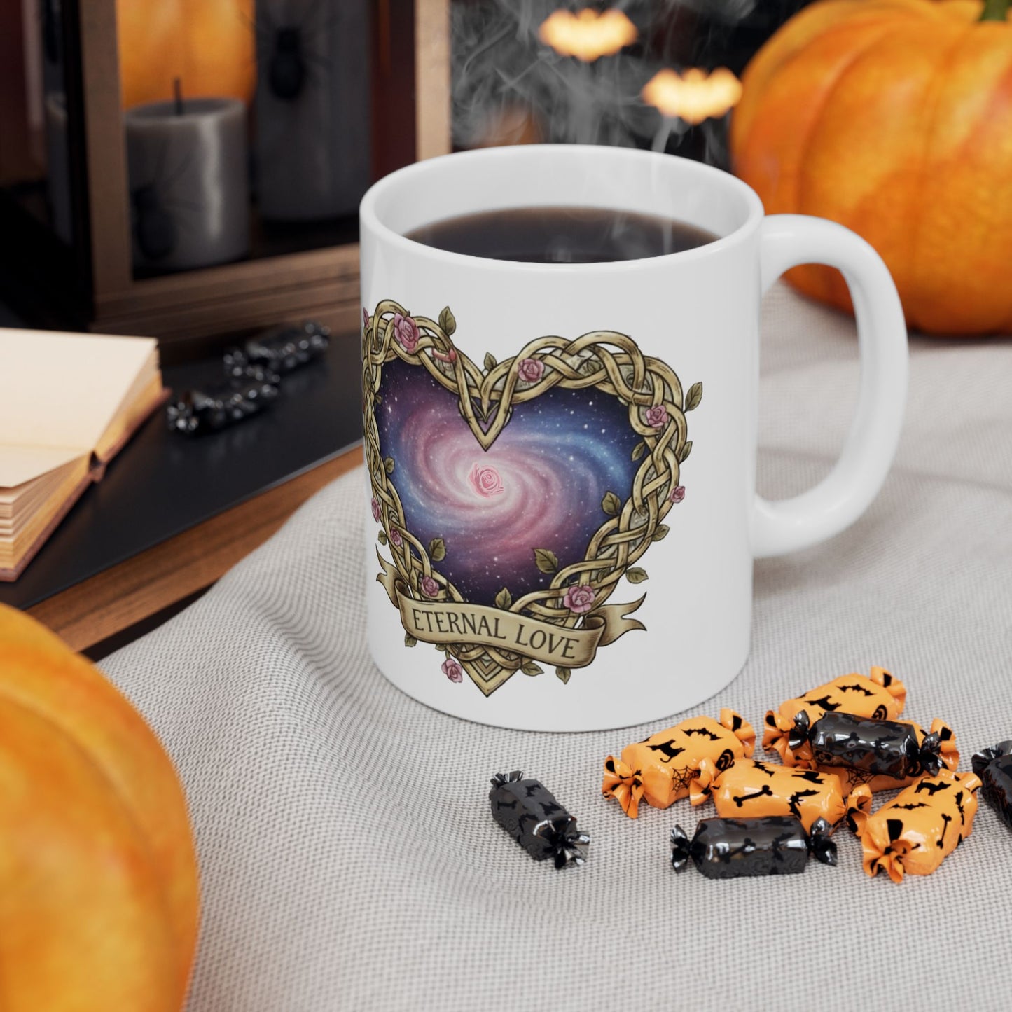 Ceramic Mug, (11oz, 15oz) Quote and Eternal Love