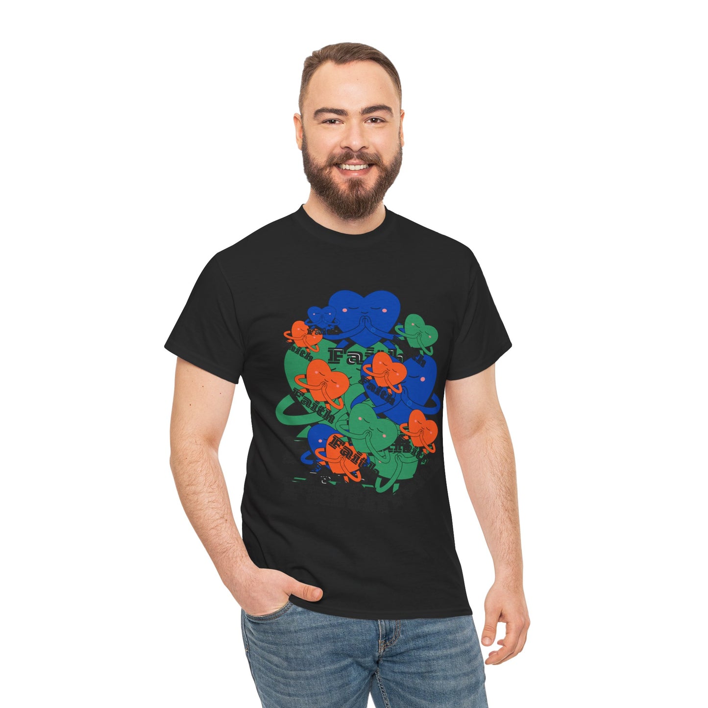 Unisex Heavy Cotton Tee - United in Faith