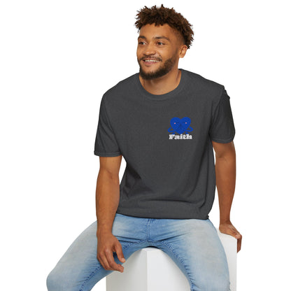 Unisex Softstyle T-Shirt - Heart, Prayer, Faith