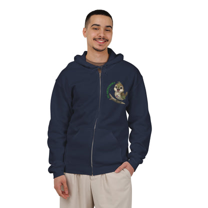 Zip Hooded Cigüita Art you can Wear Unisex Sweatshirt
