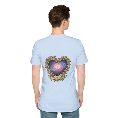 Unisex Softstyle T-Shirt infinity heart alante y atras
