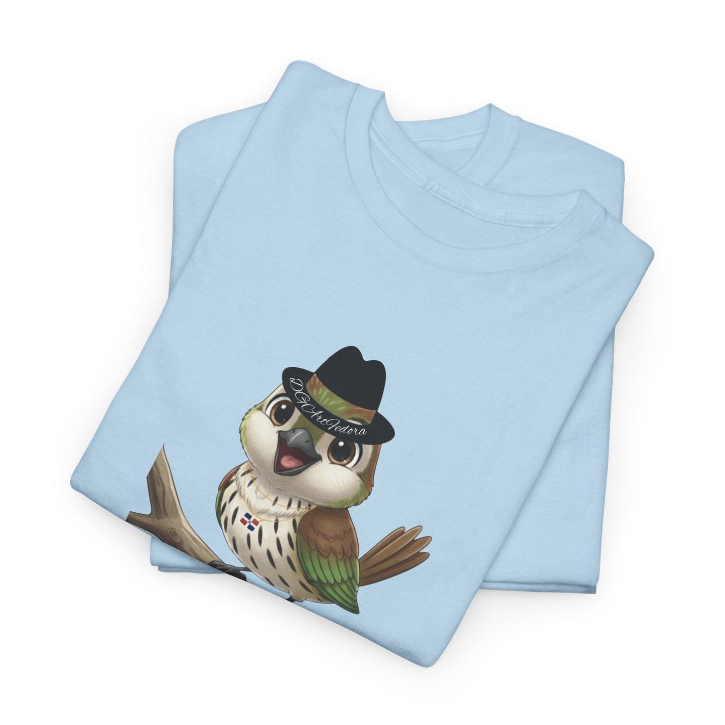 Unisex Heavy Cotton Tee Ciguita Chillin' on a Branch