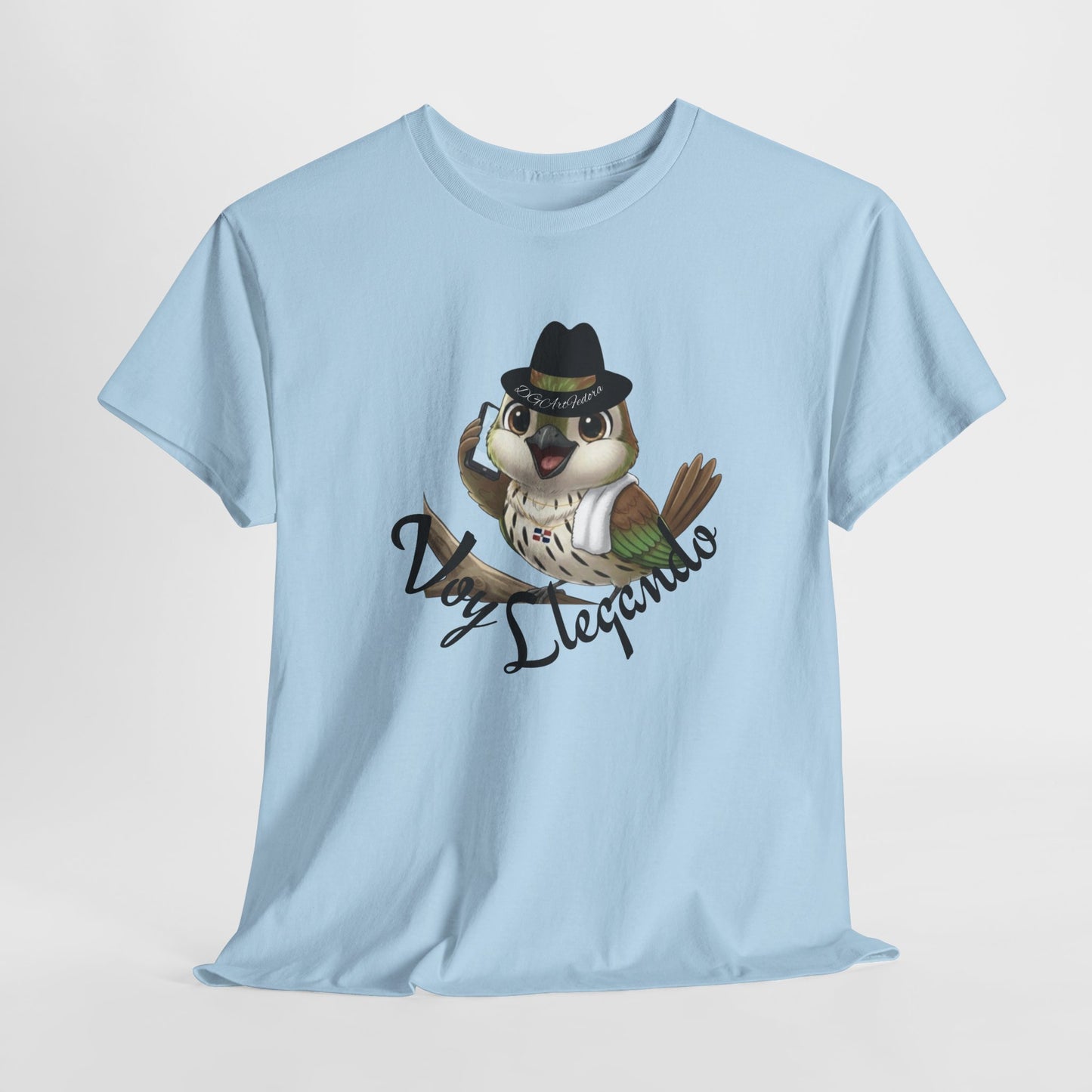 Unisex Heavy Cotton Tee - Voy Llegando