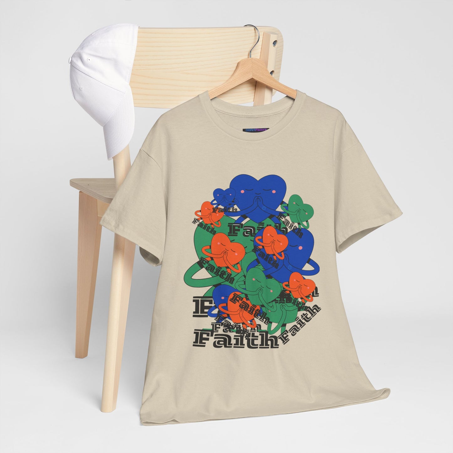 Unisex Heavy Cotton Tee - United in Faith