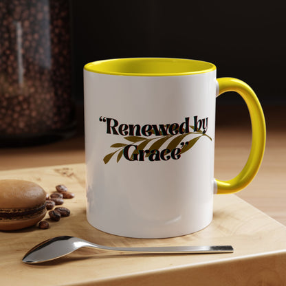 Accent Coffee Mug - Renewed by Grace
