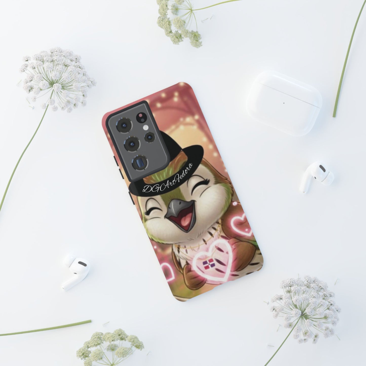 Tough Cases ciguita y flores