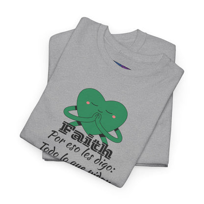 Unisex Heavy Cotton Tee - Fe Marcos 11:24